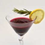 blackberry and beet martini
