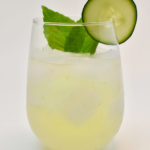 Cucumber Basil Lemonade Cocktail